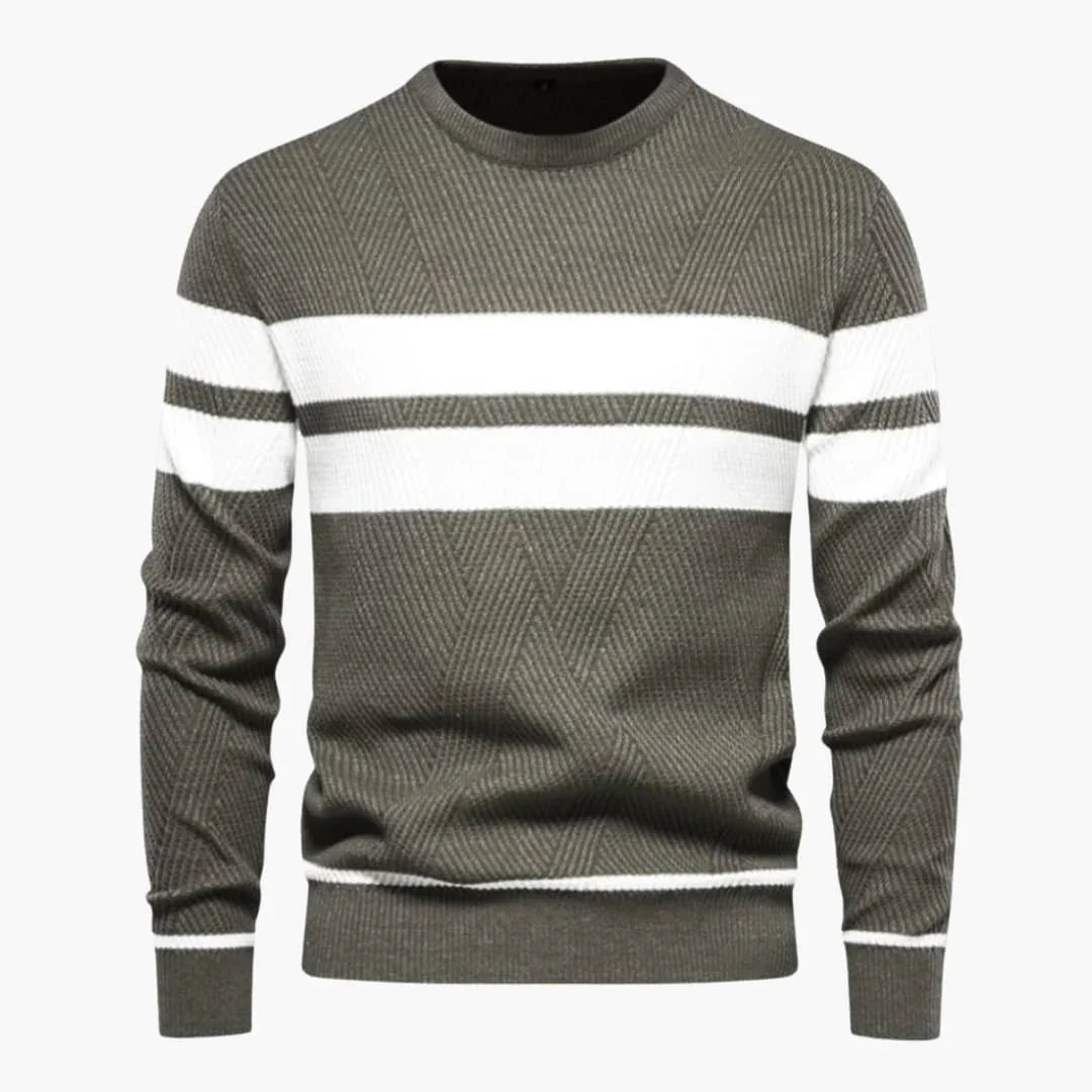 BerlinGlamour | Gestreepte trui voor heren 3