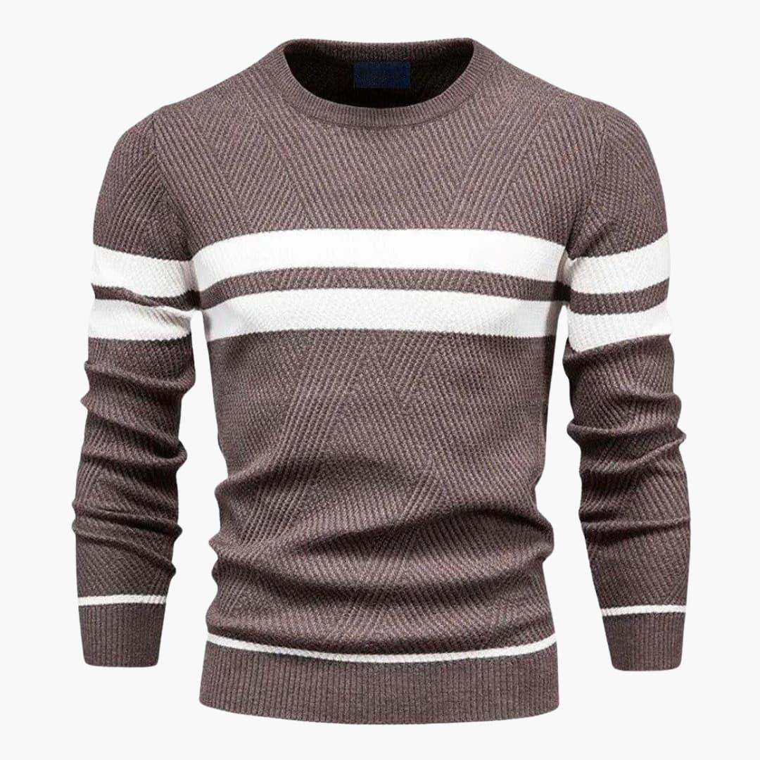 BerlinGlamour | Gestreepte trui voor heren 4