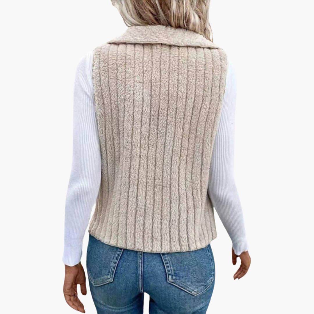 BerlinGlamour | Gestructureerd vest voor dames 1