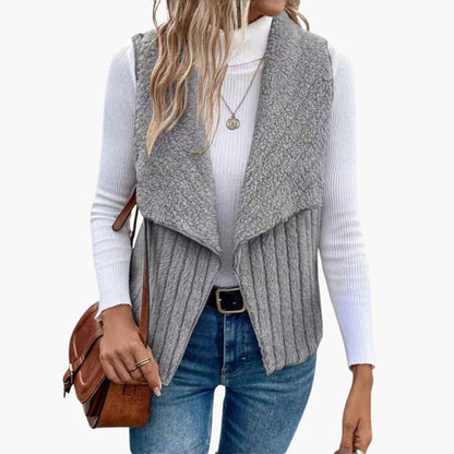 BerlinGlamour | Gestructureerd vest voor dames 2