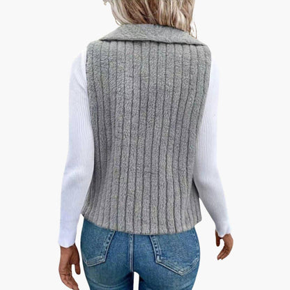 BerlinGlamour | Gestructureerd vest voor dames 3