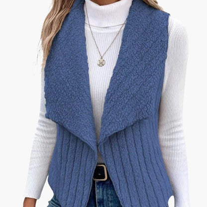 BerlinGlamour | Gestructureerd vest voor dames 8