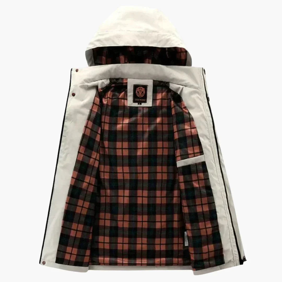 BerlinGlamour | Gevoerde outdoorjas voor heren 3