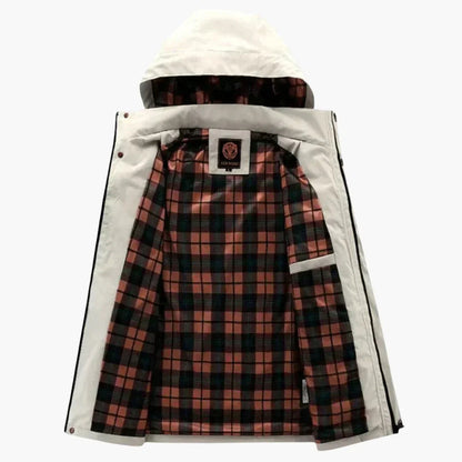 BerlinGlamour | Gevoerde outdoorjas voor heren 3