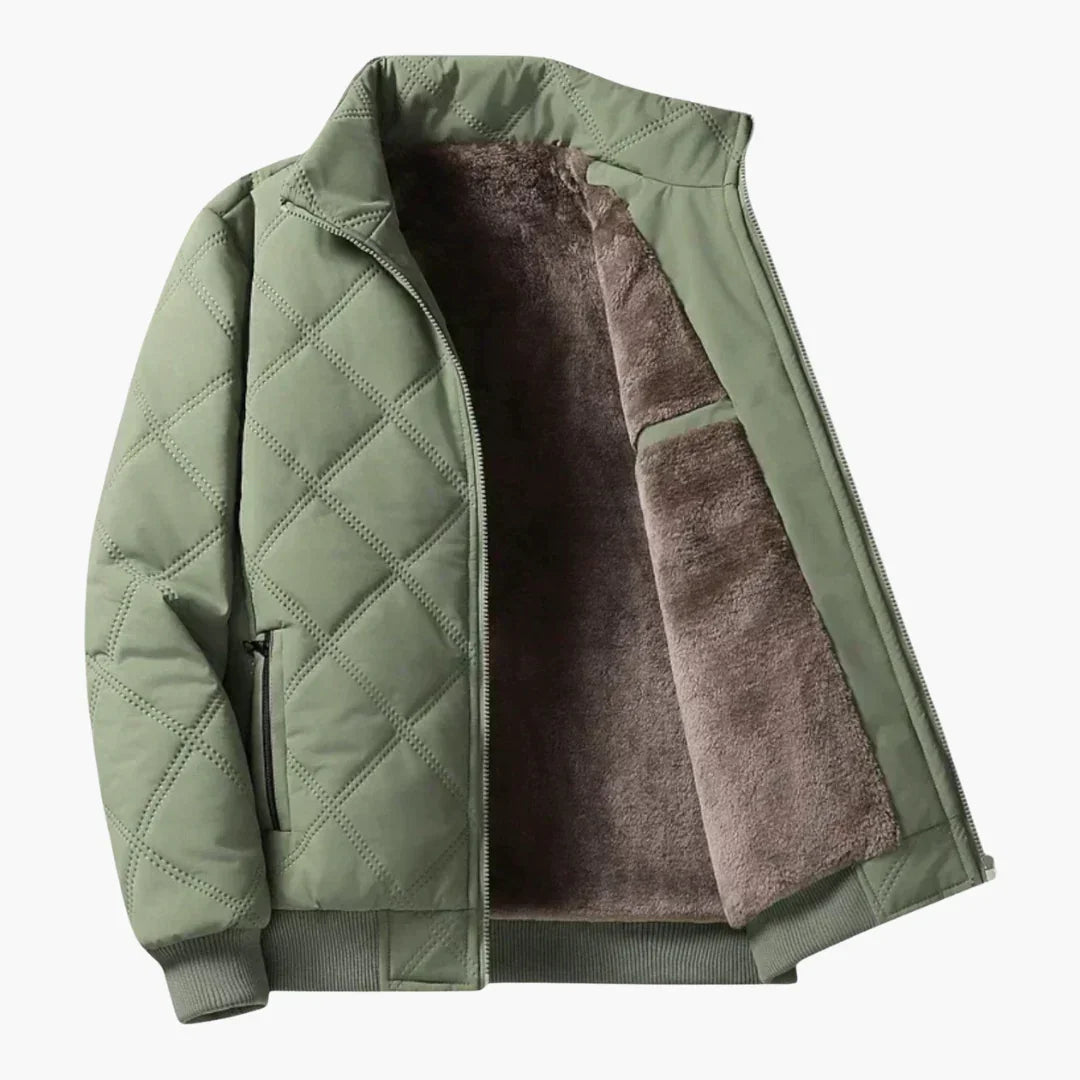 BerlinGlamour | Gevoerde winterjas voor heren 4