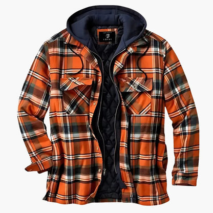 BerlinGlamour | Gewatteerd overhemdjack voor heren 2