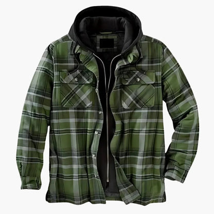 BerlinGlamour | Gewatteerd overhemdjack voor heren 3