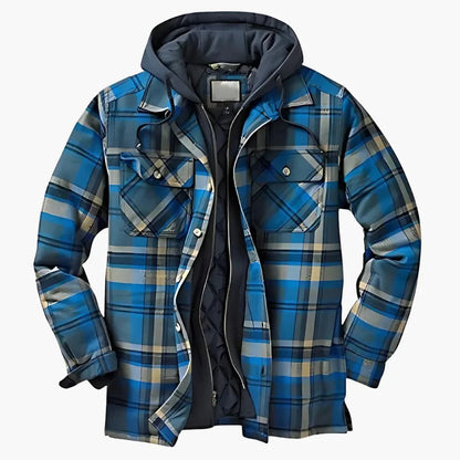 BerlinGlamour | Gewatteerd overhemdjack voor heren 4