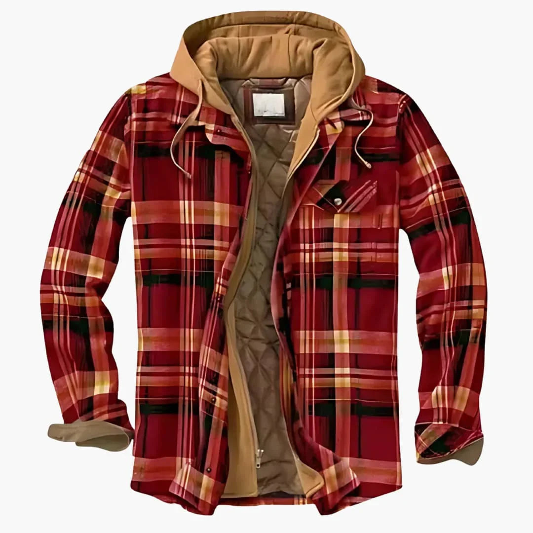 BerlinGlamour | Gewatteerd overhemdjack voor heren 6