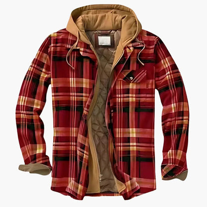 BerlinGlamour | Gewatteerd overhemdjack voor heren 6