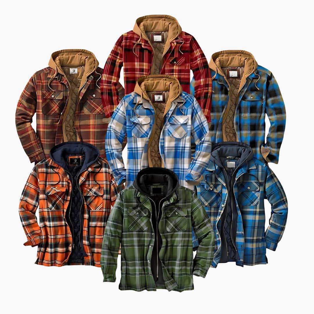 BerlinGlamour | Gewatteerd overhemdjack voor heren 7