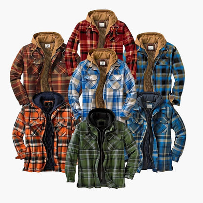 BerlinGlamour | Gewatteerd overhemdjack voor heren 7