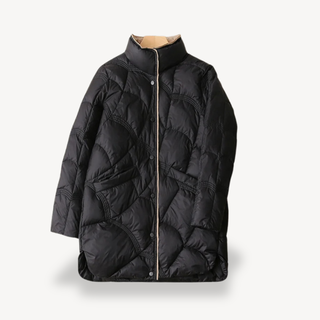 BerlinGlamour | Gewatteerde donsjas voor dames 0