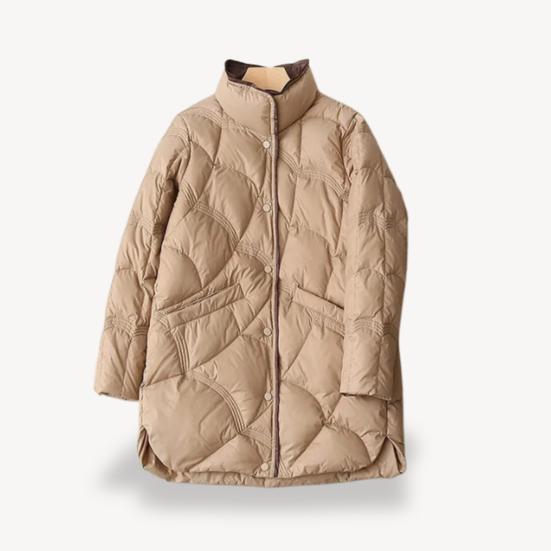 BerlinGlamour | Gewatteerde donsjas voor dames 4