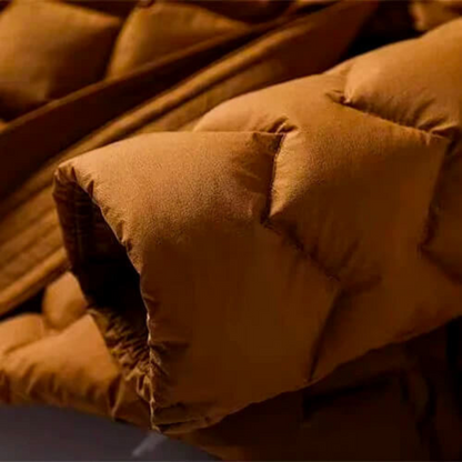 BerlinGlamour | Gewatteerde pufferjas met riem voor dames 4