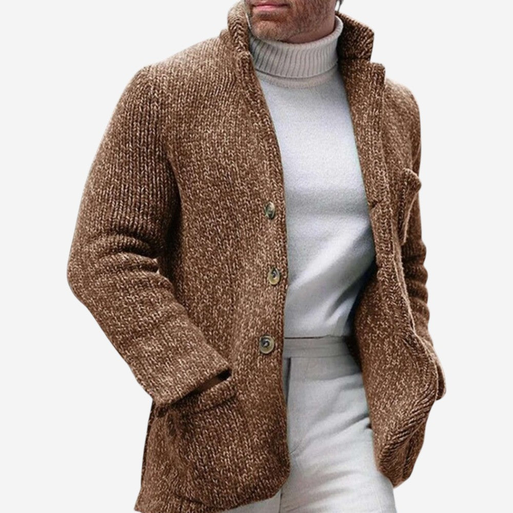 BerlinGlamour | Grofgebreid vest 1