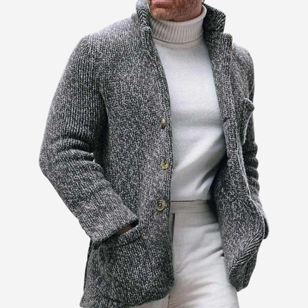 BerlinGlamour | Grofgebreid vest 2