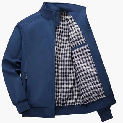 BerlinGlamour | Heren Slim Fit Bomberjack met Volledige Ritssluiting 1