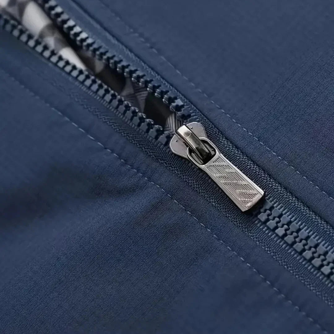 BerlinGlamour | Heren Slim Fit Bomberjack met Volledige Ritssluiting 3