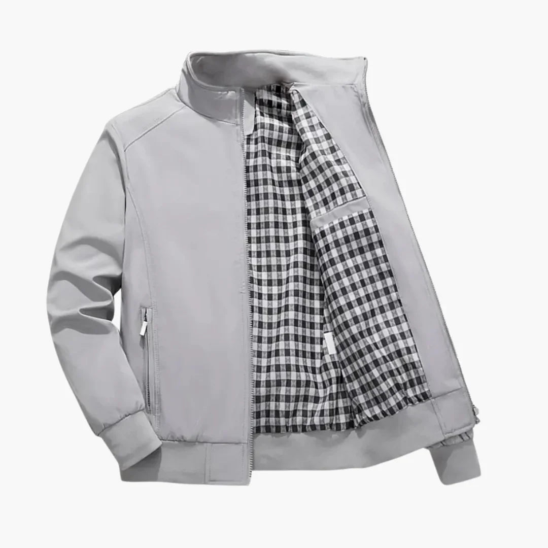 BerlinGlamour | Heren Slim Fit Bomberjack met Volledige Ritssluiting 5
