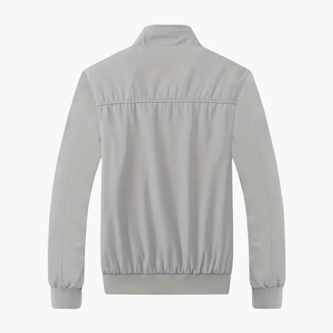 BerlinGlamour | Heren Slim Fit Bomberjack met Volledige Ritssluiting 6