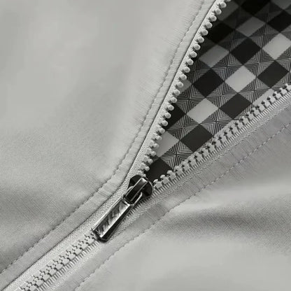 BerlinGlamour | Heren Slim Fit Bomberjack met Volledige Ritssluiting 7