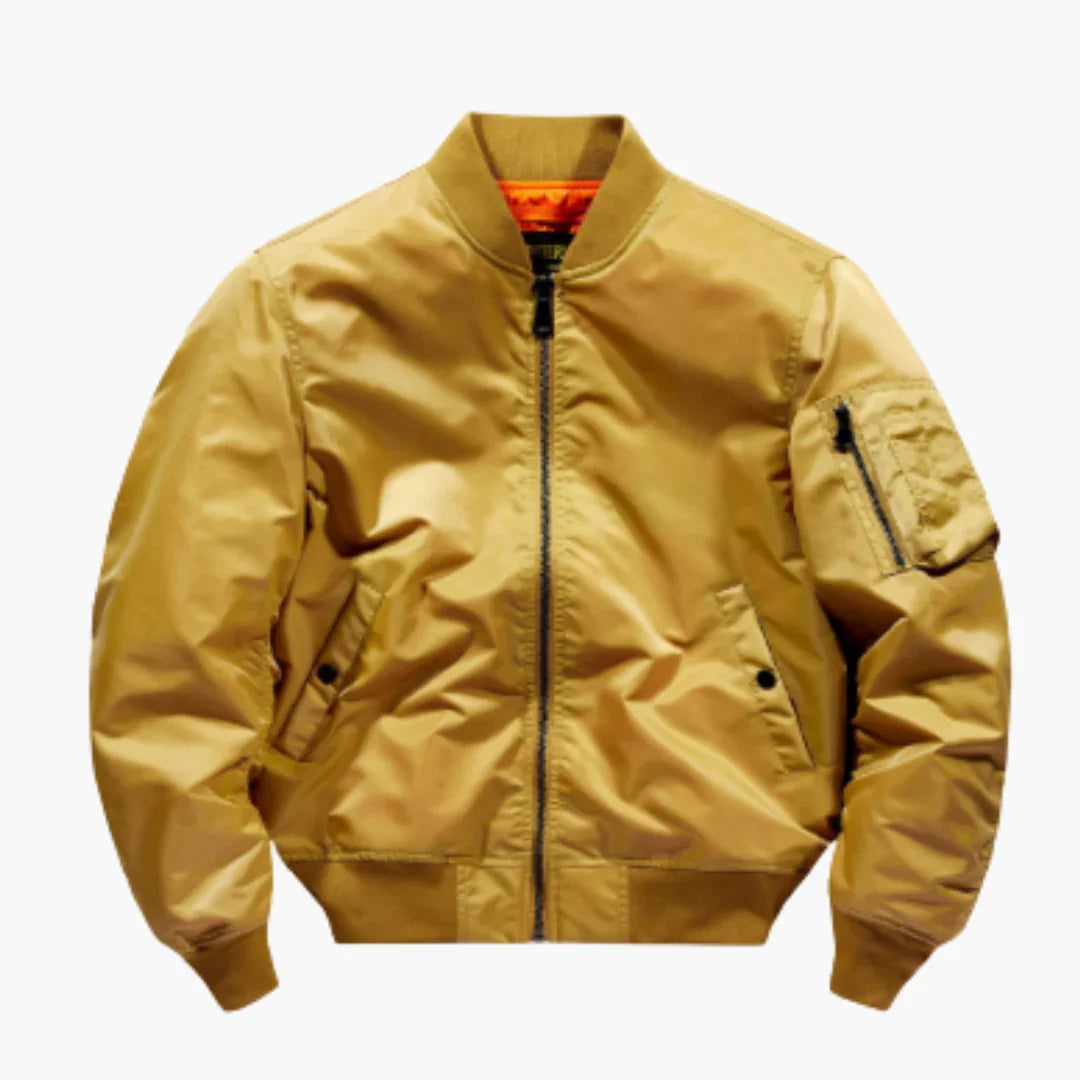 BerlinGlamour | Heren bomberjack met rits 0