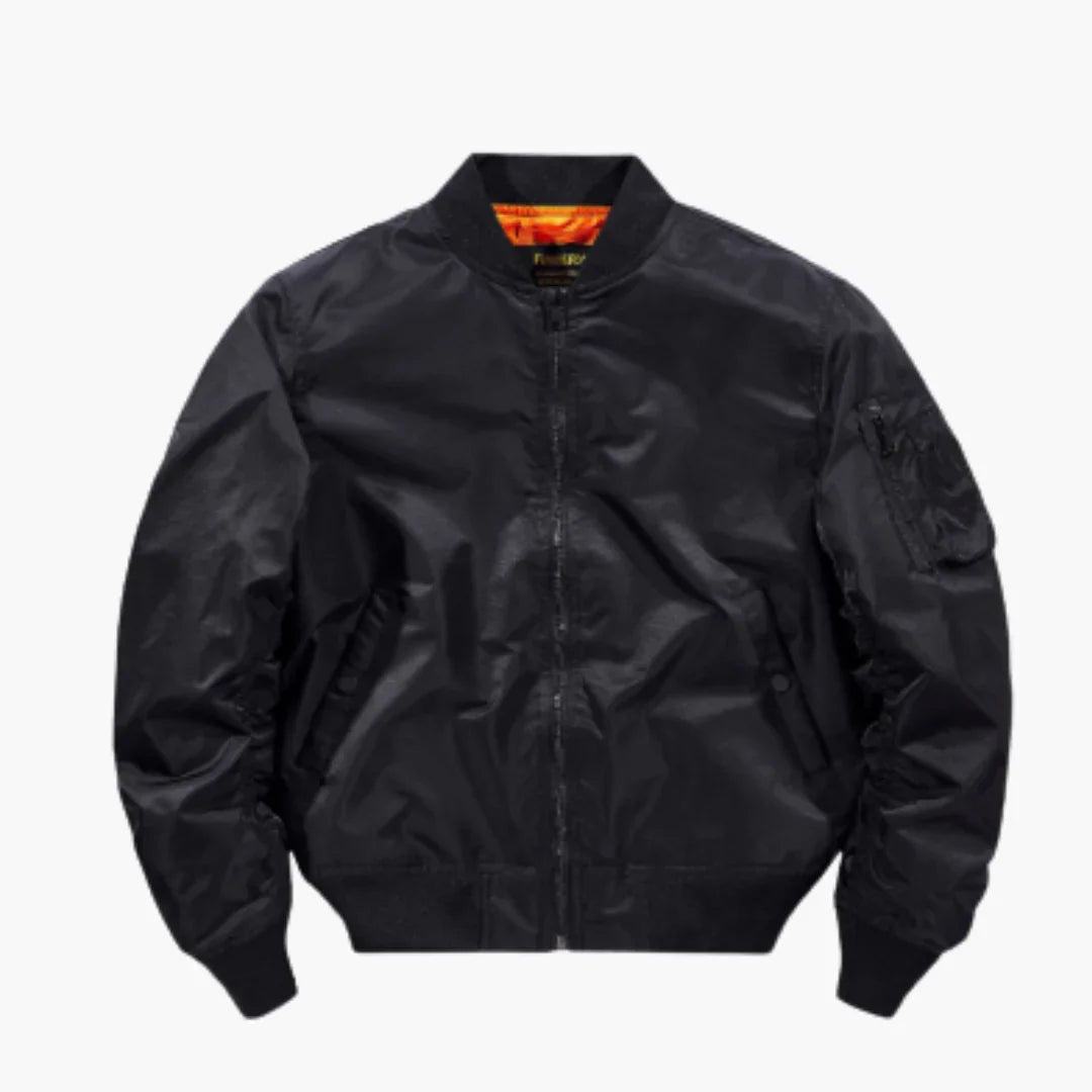 BerlinGlamour | Heren bomberjack met rits 3