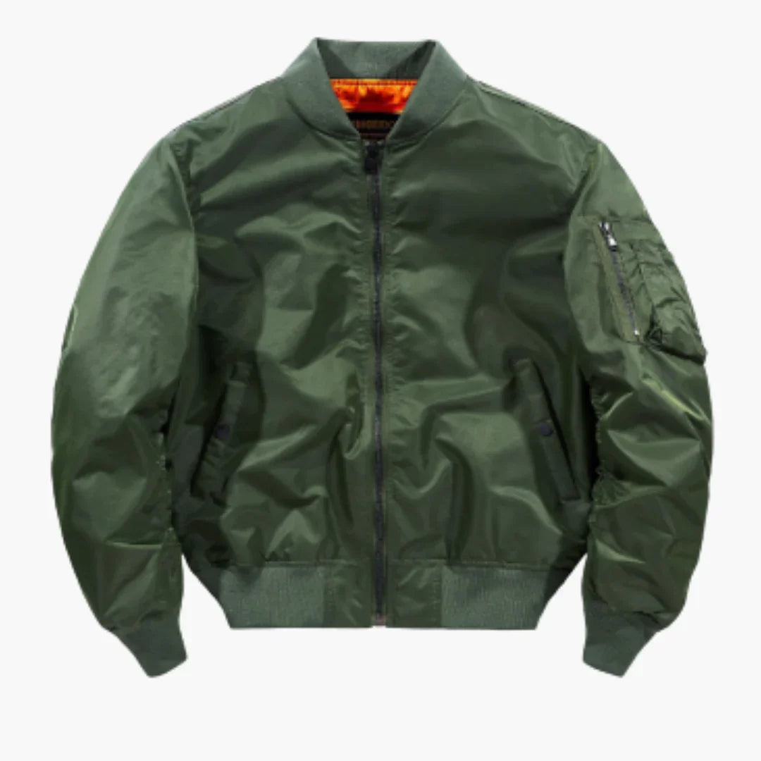 BerlinGlamour | Heren bomberjack met rits 5