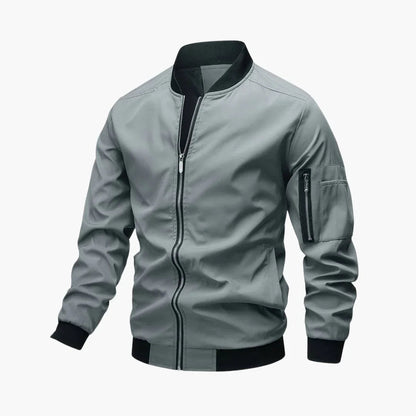 BerlinGlamour | Heren bomberjack met rits en zakken 10