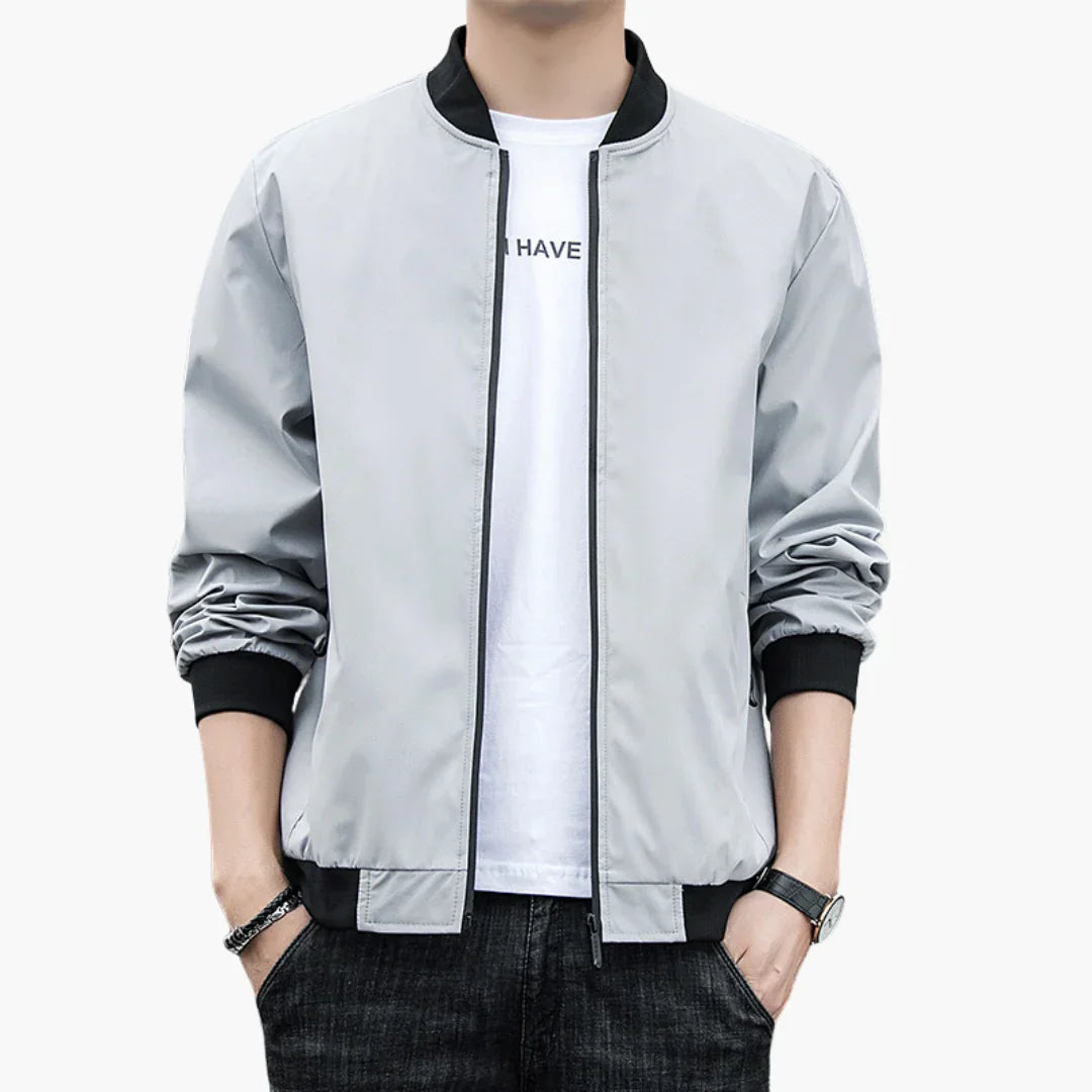 BerlinGlamour | Heren bomberjack met ritszakken 0