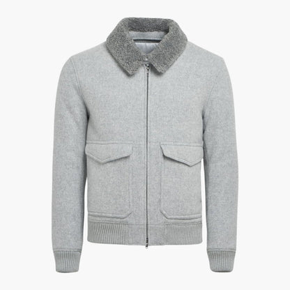 BerlinGlamour | Heren bomberjack met voorzakken 1