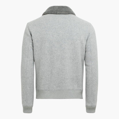 BerlinGlamour | Heren bomberjack met voorzakken 2