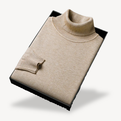 BerlinGlamour | Heren coltrui van wolmix 0