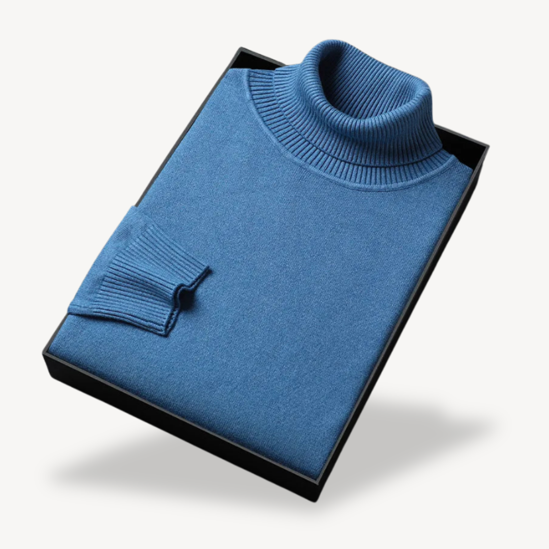 BerlinGlamour | Heren coltrui van wolmix 1