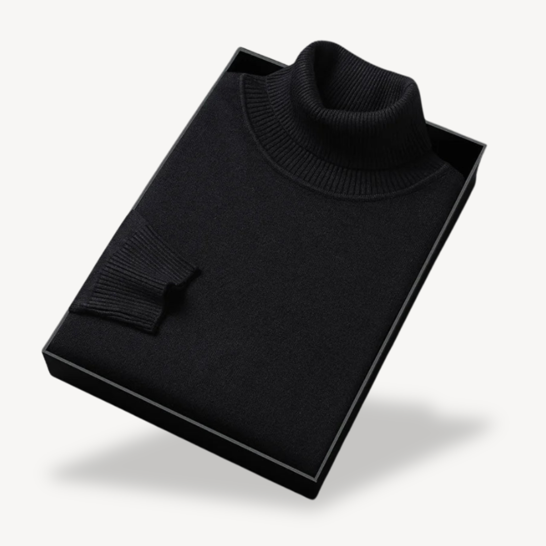 BerlinGlamour | Heren coltrui van wolmix 2