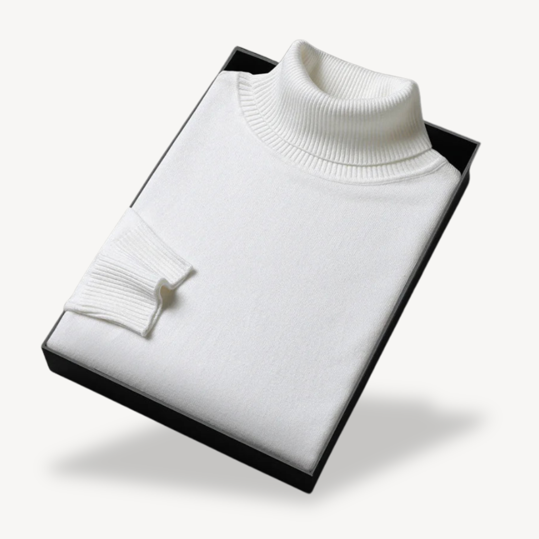 BerlinGlamour | Heren coltrui van wolmix 4