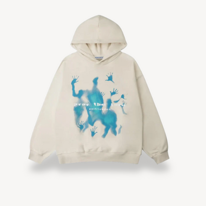 BerlinGlamour | Heren hoodie met grafische print 2