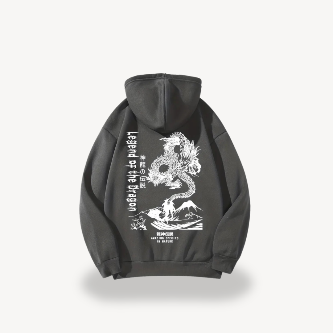 BerlinGlamour | Heren hoodie met grafische print 2