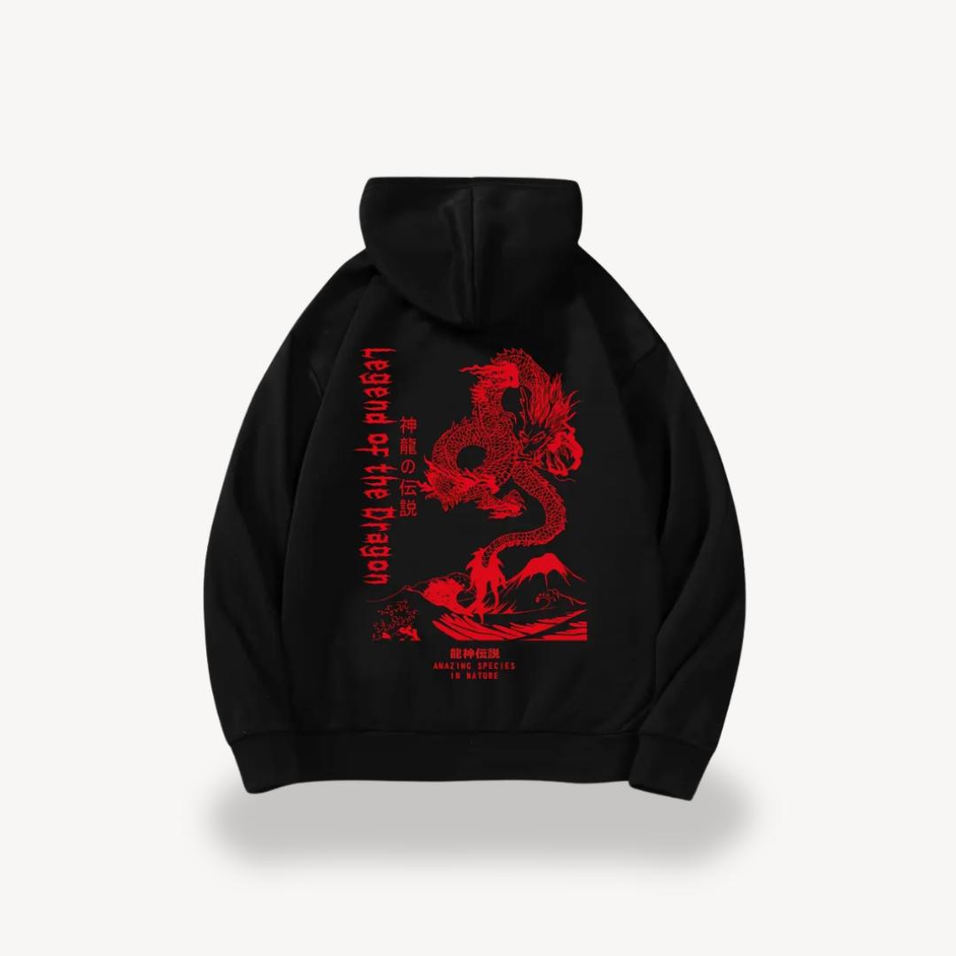 BerlinGlamour | Heren hoodie met grafische print 6