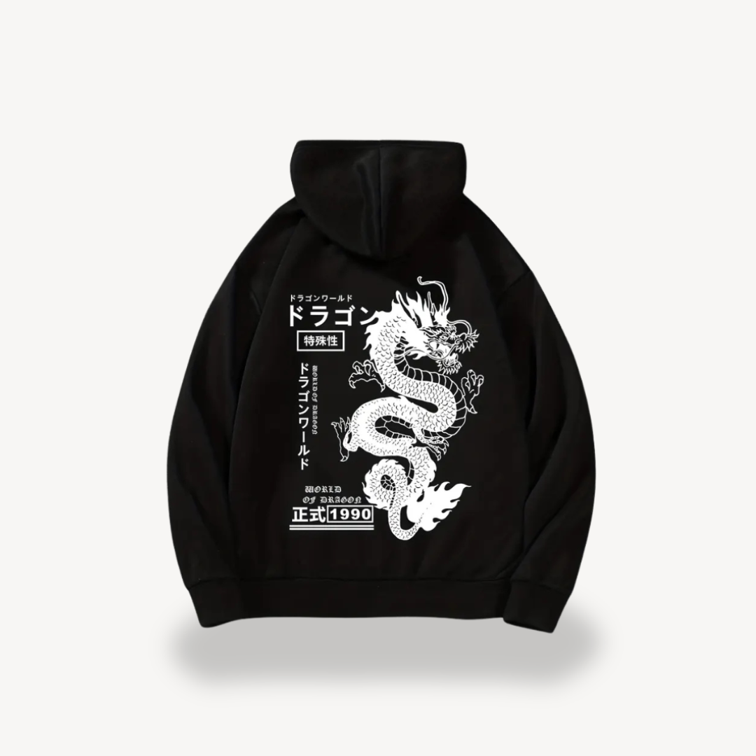 BerlinGlamour | Heren hoodie met grafische print 8