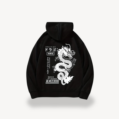 BerlinGlamour | Heren hoodie met grafische print 8