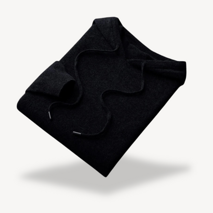 BerlinGlamour | Heren kasjmier gebreide hoodie 11