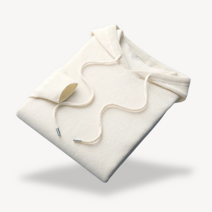 BerlinGlamour | Heren kasjmier gebreide hoodie 12