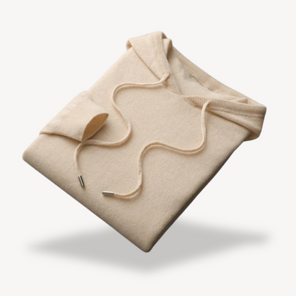 BerlinGlamour | Heren kasjmier gebreide hoodie 7