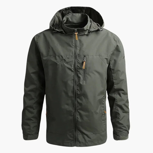 BerlinGlamour | Heren outdoorjack met capuchon 0