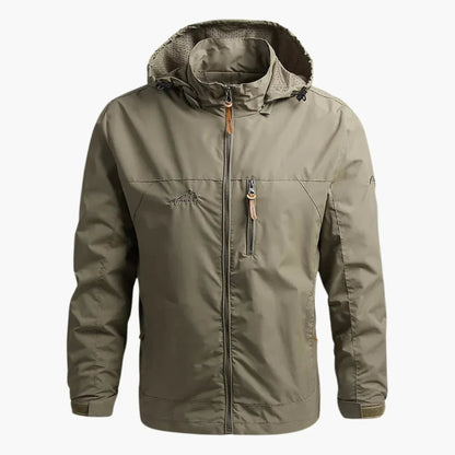 BerlinGlamour | Heren outdoorjack met capuchon 2