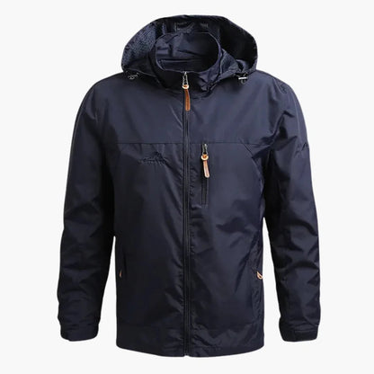 BerlinGlamour | Heren outdoorjack met capuchon 3