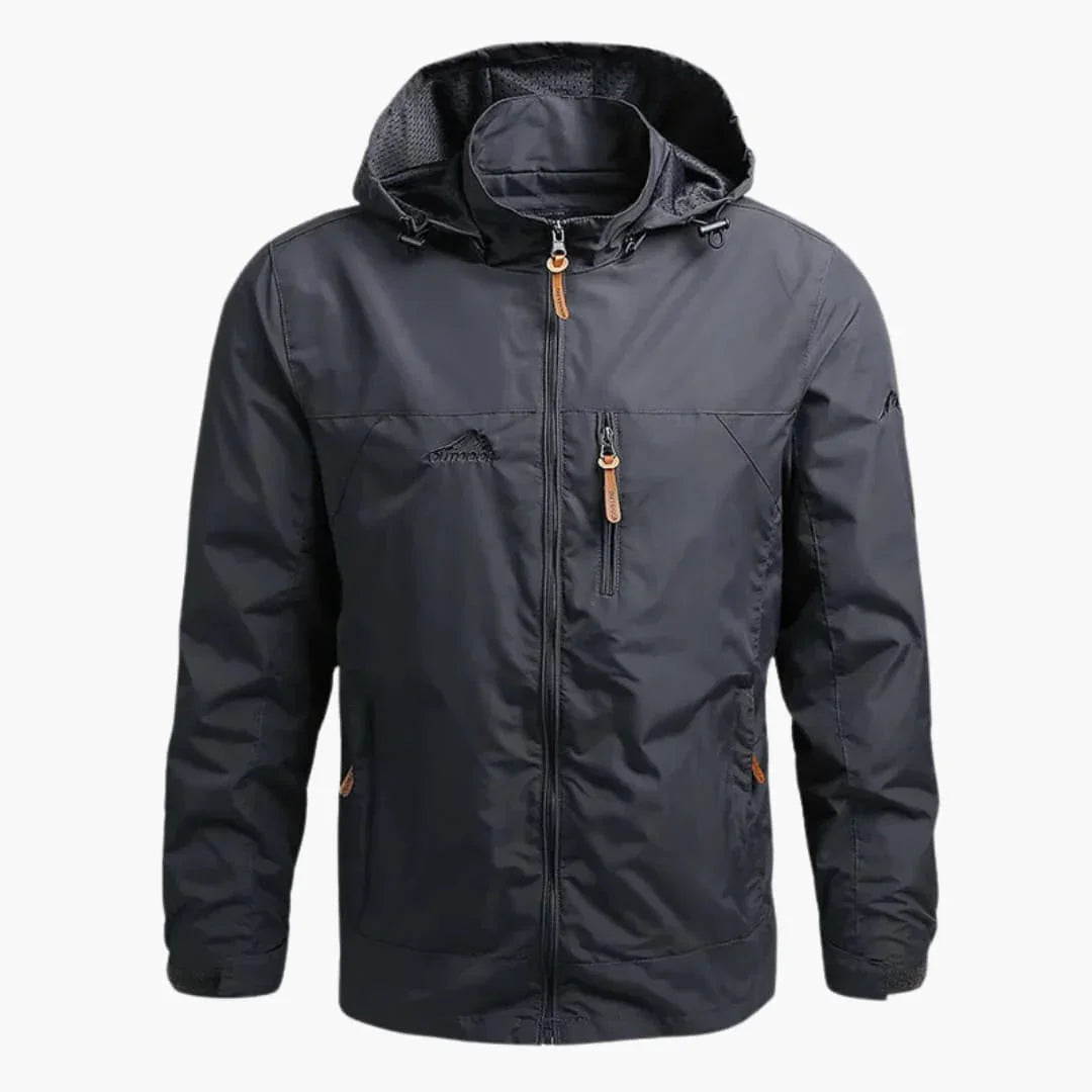 BerlinGlamour | Heren outdoorjack met capuchon 4