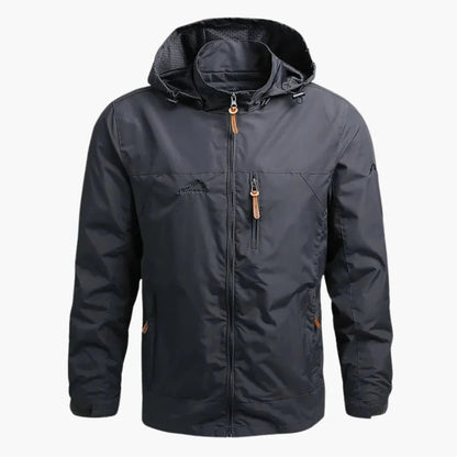 BerlinGlamour | Heren outdoorjack met capuchon 4